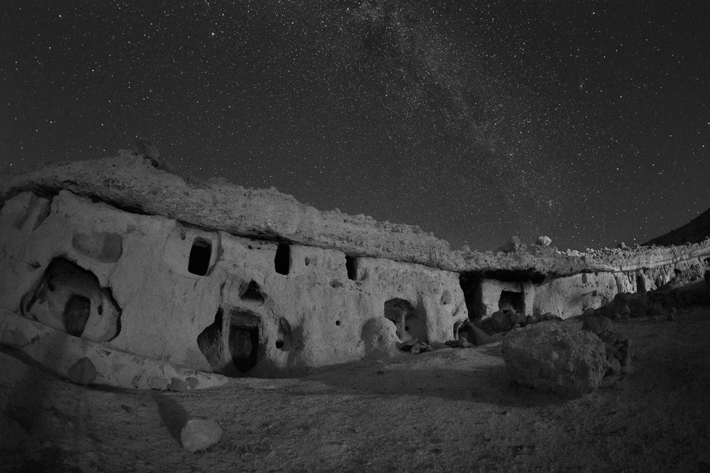 Meymand stone houses