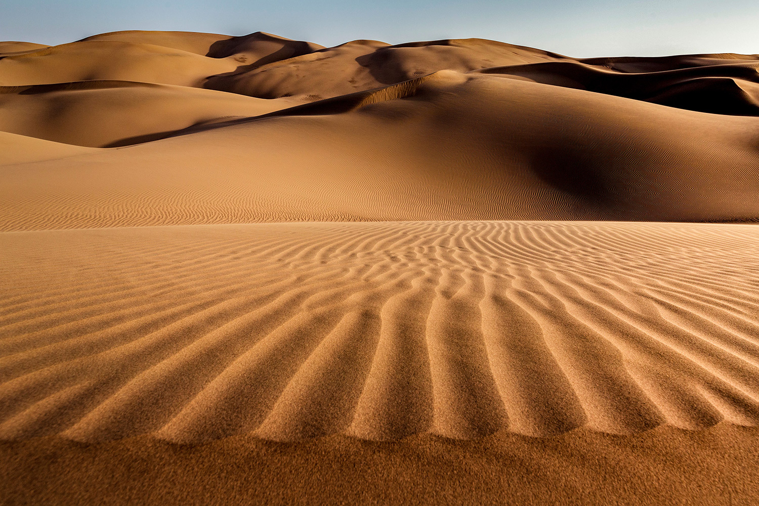 Golden sands