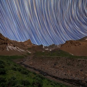 Mountain sky