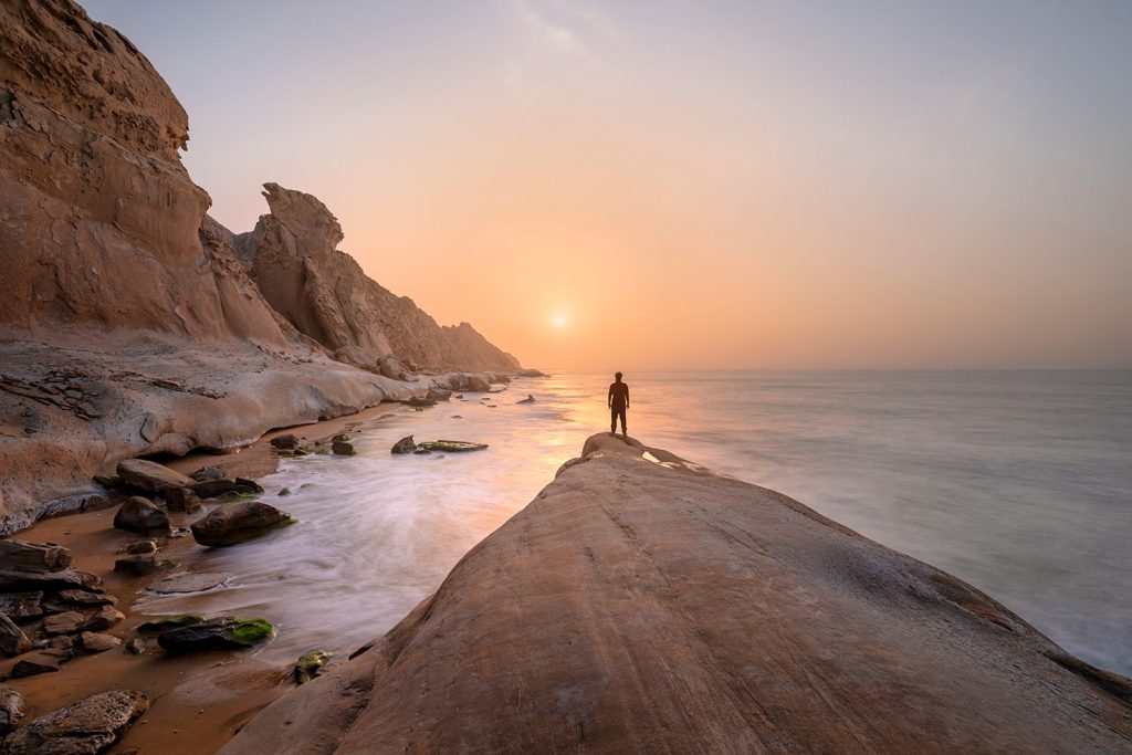 Selfie at sunrise