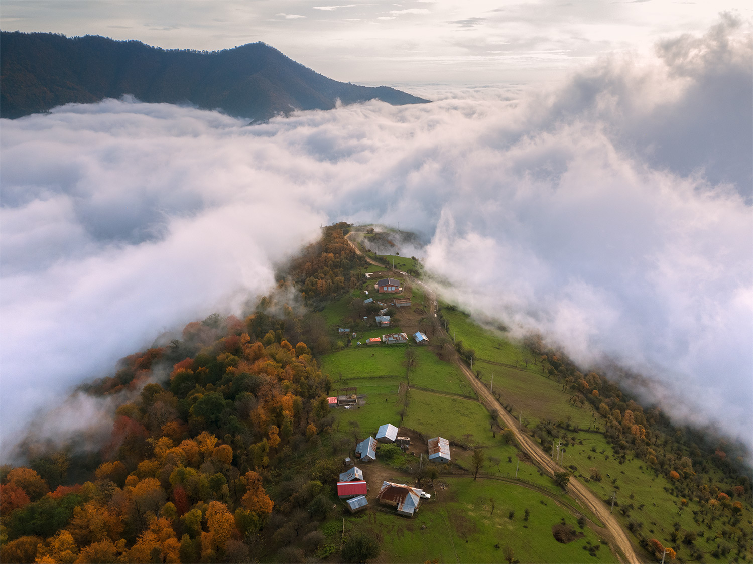 Invasion of clouds